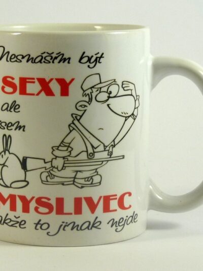 Hrnek sexy myslivec