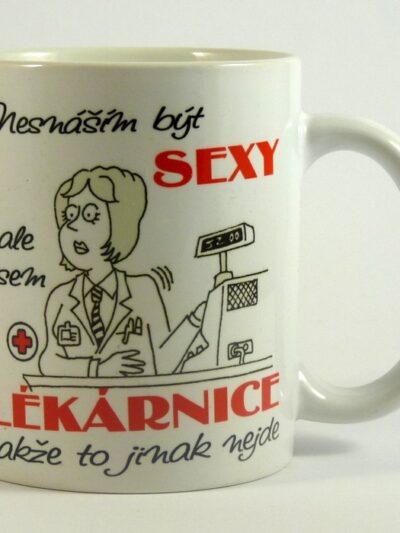 Hrnek sexy lekárnice