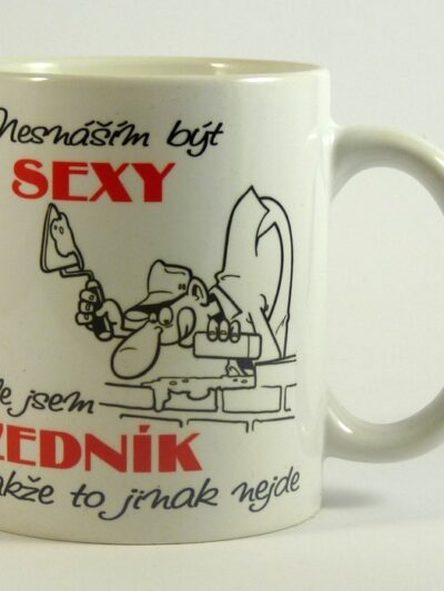 Hrnek sexy zedník