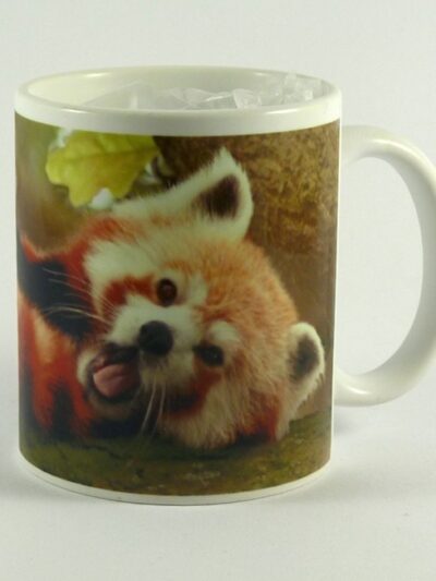 Hrnek Panda červená